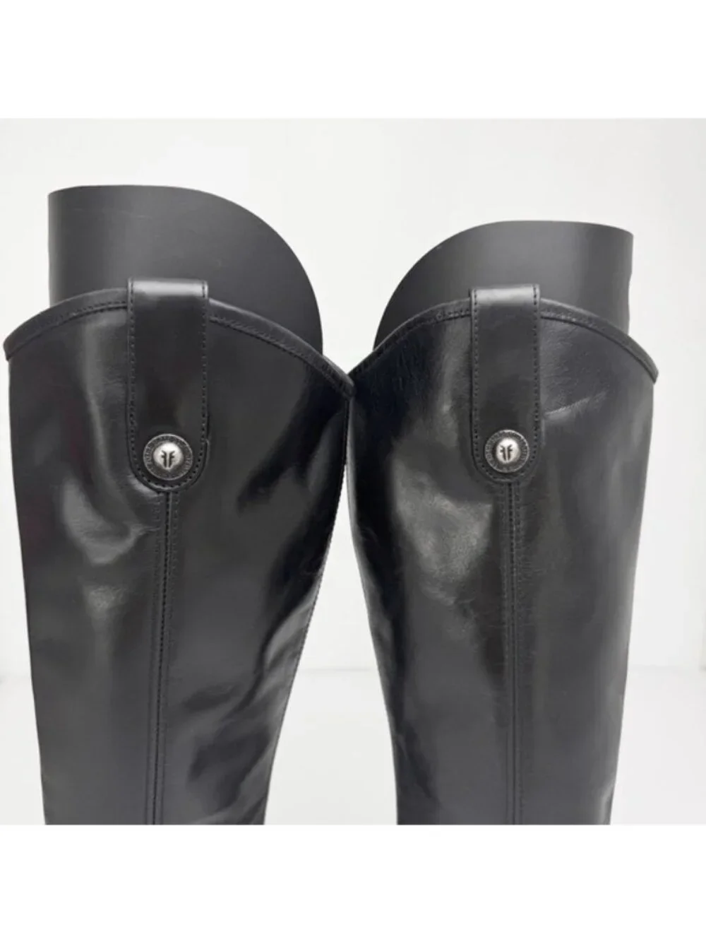 Frye Melissa Inside Zip Boot Tall Leather Riding Shoe Black Womens Size 6